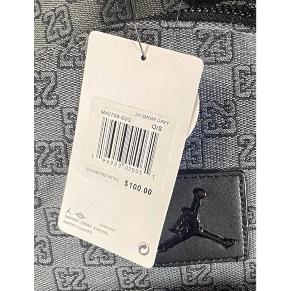NEW Jordan Monogram Backpack 20L Dark Smoke Grey Limited Edition 23 Nike Air